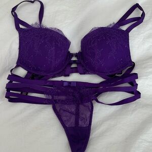 Victoria’s Secret matching bra and thong